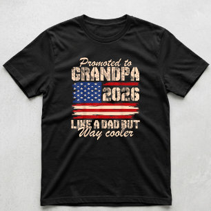 Camiseta Ascendido a Abuelo Est 2026 Pronto a ser Abuelo US