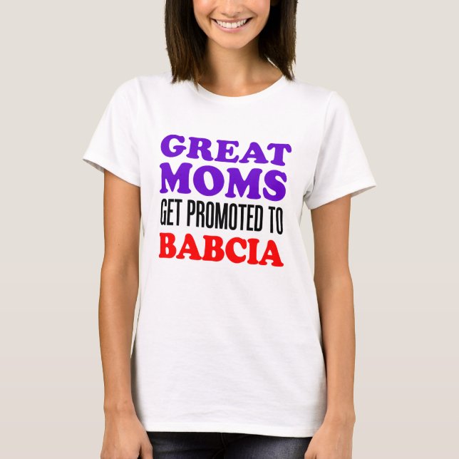 Camiseta Ascendido A Babcia (Anverso)
