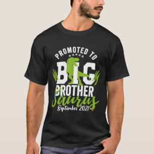Camiseta Ascendido a Big Brother Saurus 2021 Dinosaurio Sep