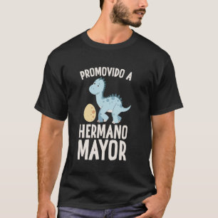 Camiseta Ascendido a futuro hermano mayor hermano mayor