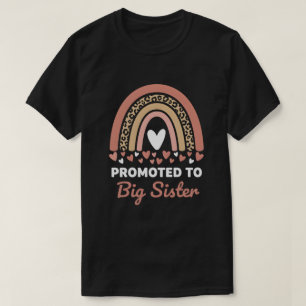 Camiseta Ascendido a Hermana Mayor Adorable Bebé 2026