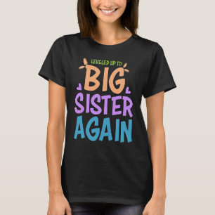 Camiseta Ascendido a Hermana Mayor Voy a ser una Hermana Ma