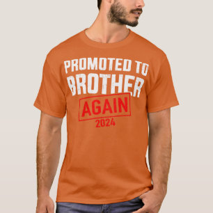 Camiseta Ascendido a hermano mayor 2024 de nuevo por recién