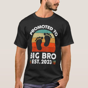 Camiseta Ascendido a hermano mayor  Voy a ser un hermano ma