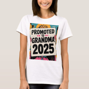 Camiseta ascendido a la fiesta de cumpleaños de la abuela 2
