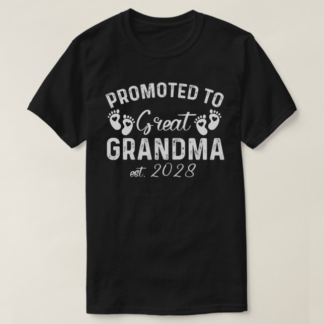 Camiseta Ascendido a la Gran Abuela Este 2028 (Diseño del anverso)
