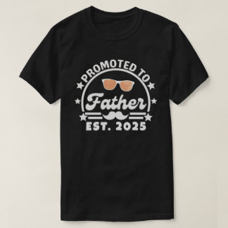 Camiseta Ascendido a Padre Est. 2025 - Nuevo Papá