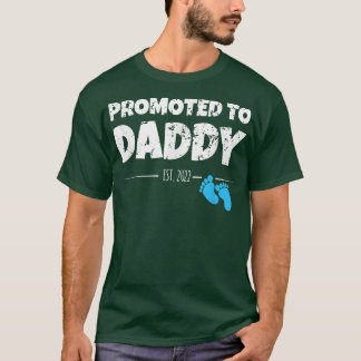 Camiseta Ascendido a Papá Regalo para Papá Primeriza 2022