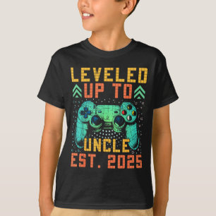 Camiseta Ascendido a Tío 2025 Subió a Nivel de Tío Est 202