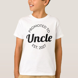 Camiseta Ascendido a Tío Est 2027 Nuevo Tío I