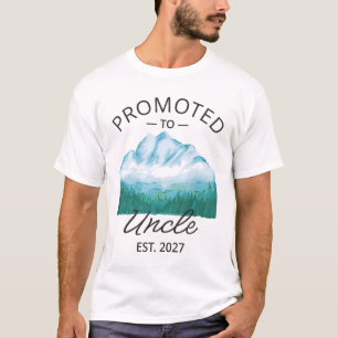 Camiseta Ascendido a Tío Est 2027 Nuevo Tío VI
