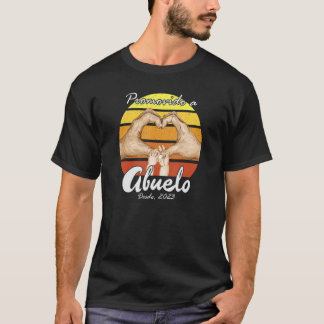 Camiseta Ascendido al abuelo de dos Chicas desde 2014