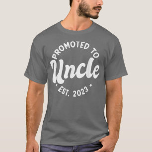 Camiseta Ascendido Al Regalo De Invitación De Embarazo Tío