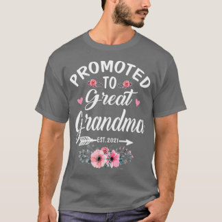 Camiseta Ascendido Al Regalo De La Gran Abuela Est 2021