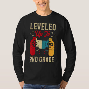 Camiseta Ascendió a jugador de 2do grado de vuelta al coleg