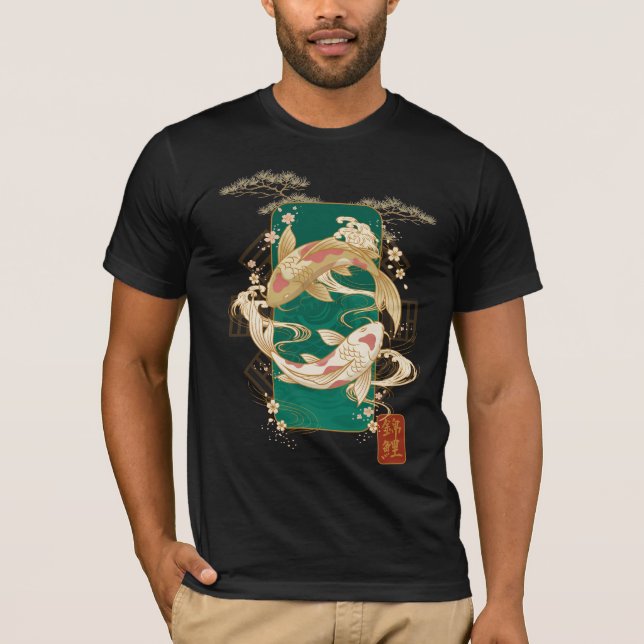 Camiseta Ascensión de Koi (Anverso)