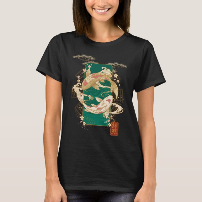 Camiseta Ascensión de Koi (Anverso)