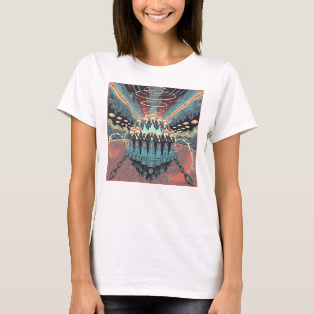 Camiseta Ascensión de los profetas enlazados (Anverso)