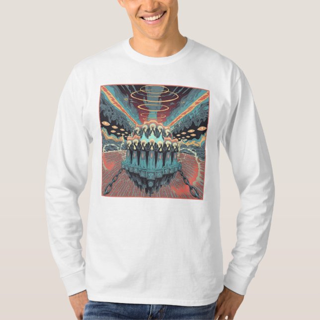 Camiseta Ascensión de los profetas enlazados (Anverso)