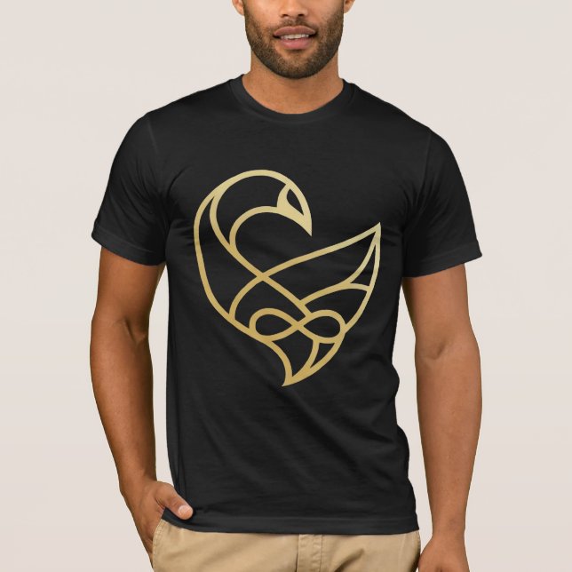 Camiseta Ascensión Sankofa Pájaro Sankofa (Anverso)