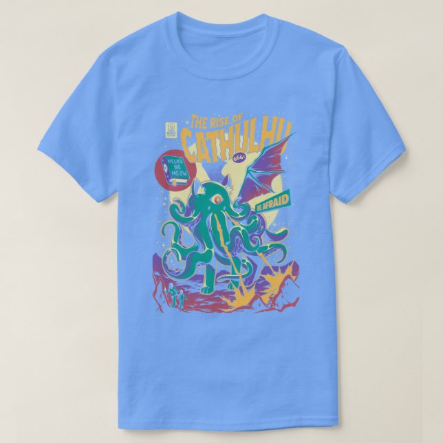 Camiseta Ascenso de Cathulhu (Diseño del anverso)