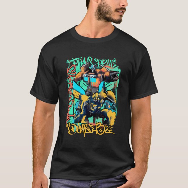 Camiseta Ascenso De Los Transformadores De Las Bestias Opti (Anverso)