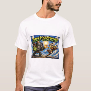 Camiseta Ascenso del Destructor Descafeinado Cómic Superhér