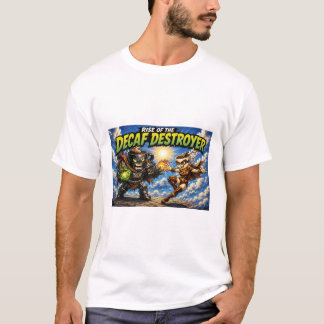 Camiseta Ascenso del Destructor Descafeinado Cómic Superhér