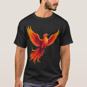 Camiseta Ascenso del Fénix – Diseño de Renacimiento y Poder