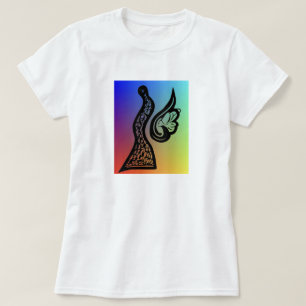 Camiseta Ascenso Espiritual Fe Inspiradora y Crecimiento