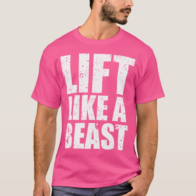 Camiseta Ascensor Como Una Bestia Que Construye Camisas Vin (Anverso)
