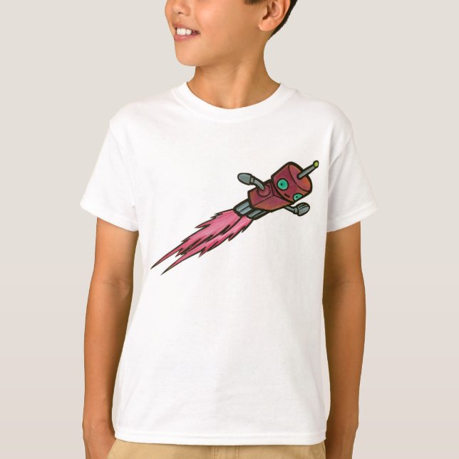 Camiseta ¡Ascienda! Rocket dos (Anverso)