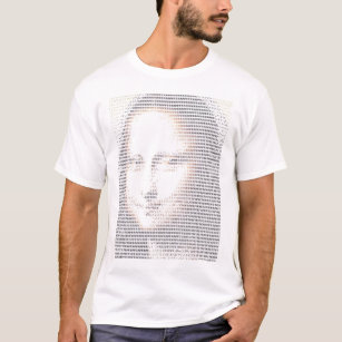 Camiseta ASCII Mona Lisa