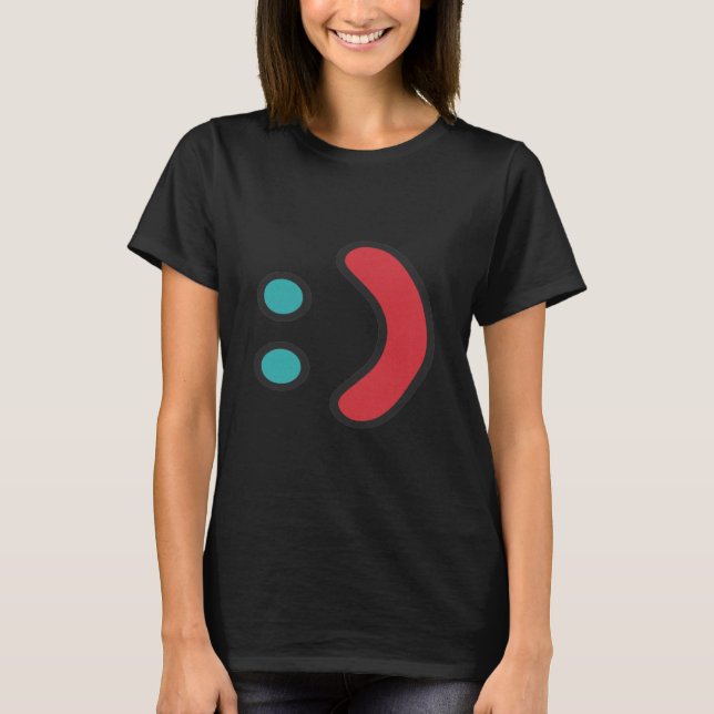 Camiseta Ascii Smile (Anverso)