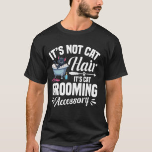 Camiseta Aseador de gatitos Groomer profesional de gatos La
