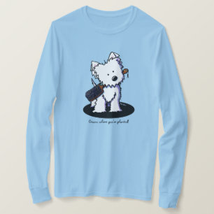 Camiseta Aseador Westie KiniArt