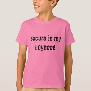 Camiseta asegure en mi adolescencia
