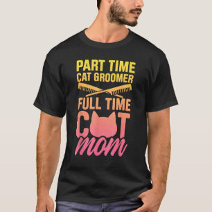Camiseta Aseo de Gatos Para Peluquero de Gatos Peluquero de