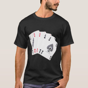 Camiseta Ases de póquer