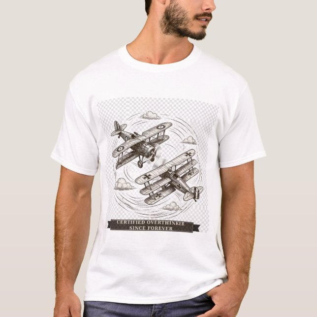 Camiseta Ases Voladores Divertidos (Anverso)
