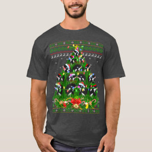 Camiseta Asesina de ballenas navideñas de árbol de luz