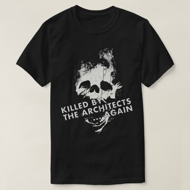 Camiseta Asesinado por los arquitectos (Diseño del anverso)