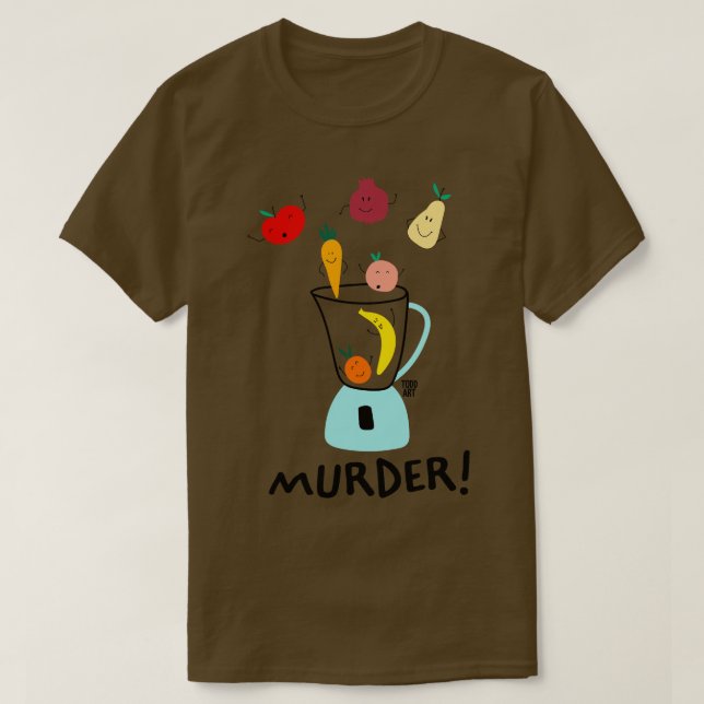 CAMISETA ASESINATO (Diseño del anverso)