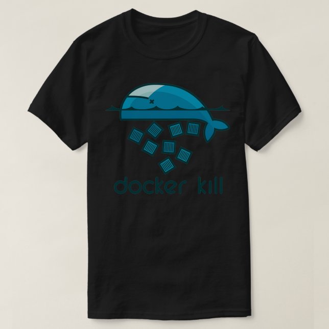 Camiseta Asesinato de Docker (Diseño del anverso)