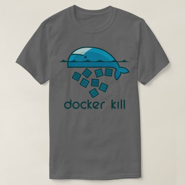 Camiseta Asesinato de Docker (Diseño del anverso)