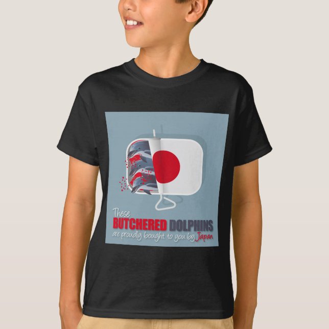 Camiseta Asesinato del delfín (Anverso)