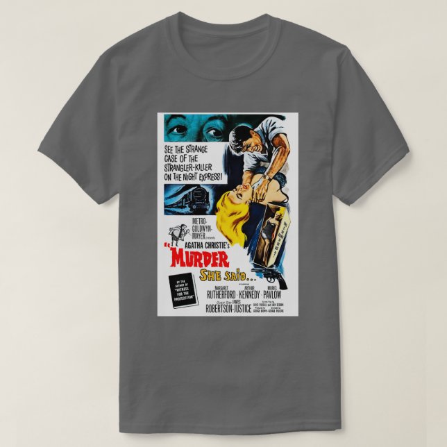 Camiseta Asesinato que dijo en 1961 (Diseño del anverso)