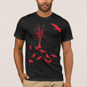 Camiseta Asesinato sangriento de cuervos