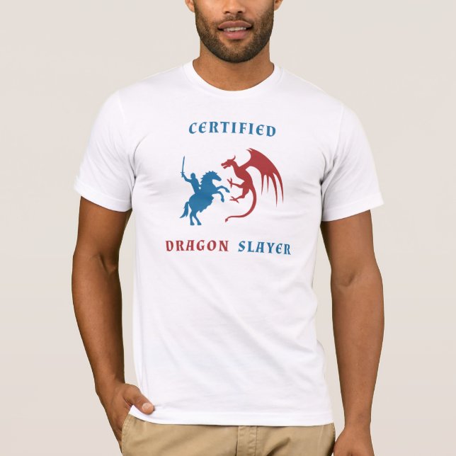 Camiseta Asesino certificado del dragón (Anverso)