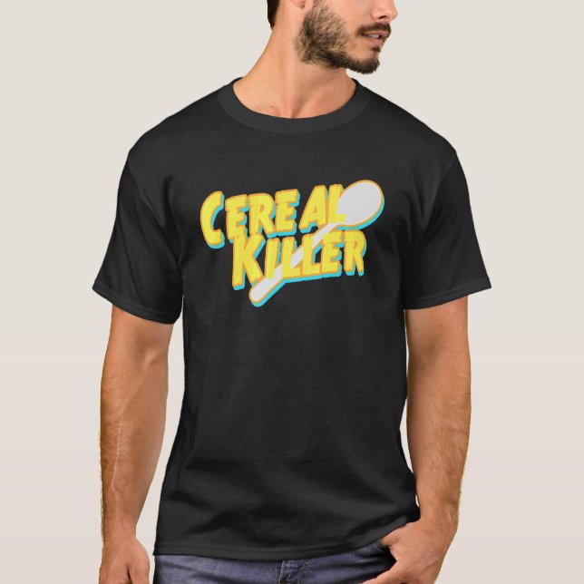 Camiseta Asesino de cereales (Anverso)